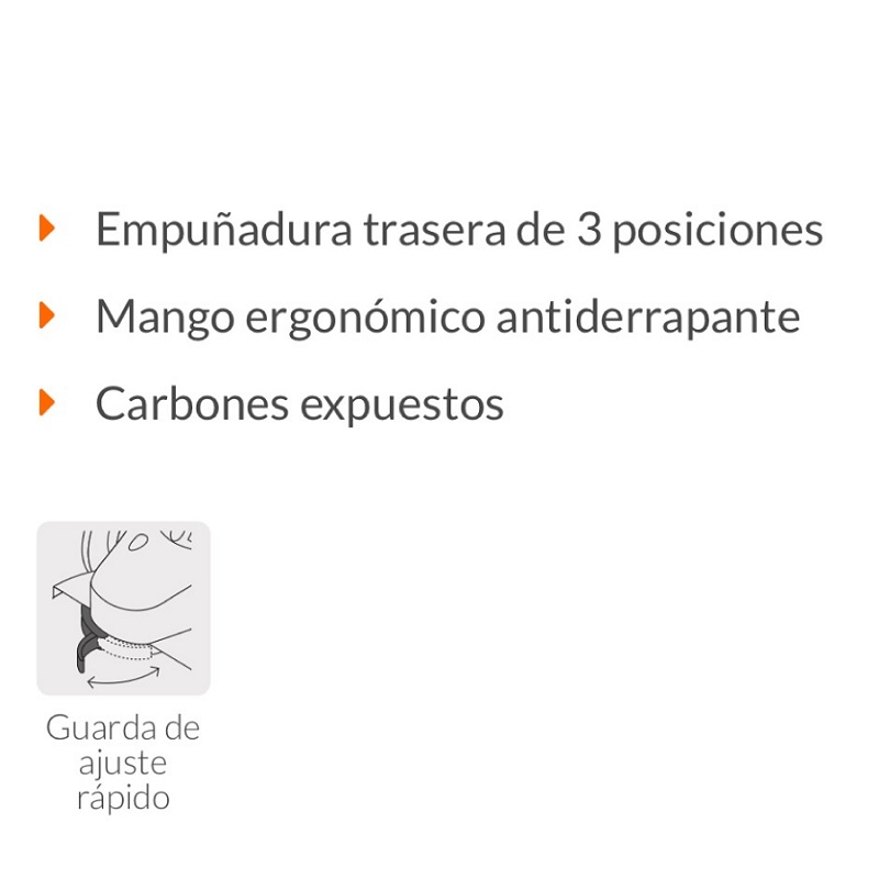 Esmeriladora Angular de 9" Industrial Uso Rudo y Continuo de 2,100W ESMA-9N3 Truper Cortar Desbastar Cortadora Pulidora