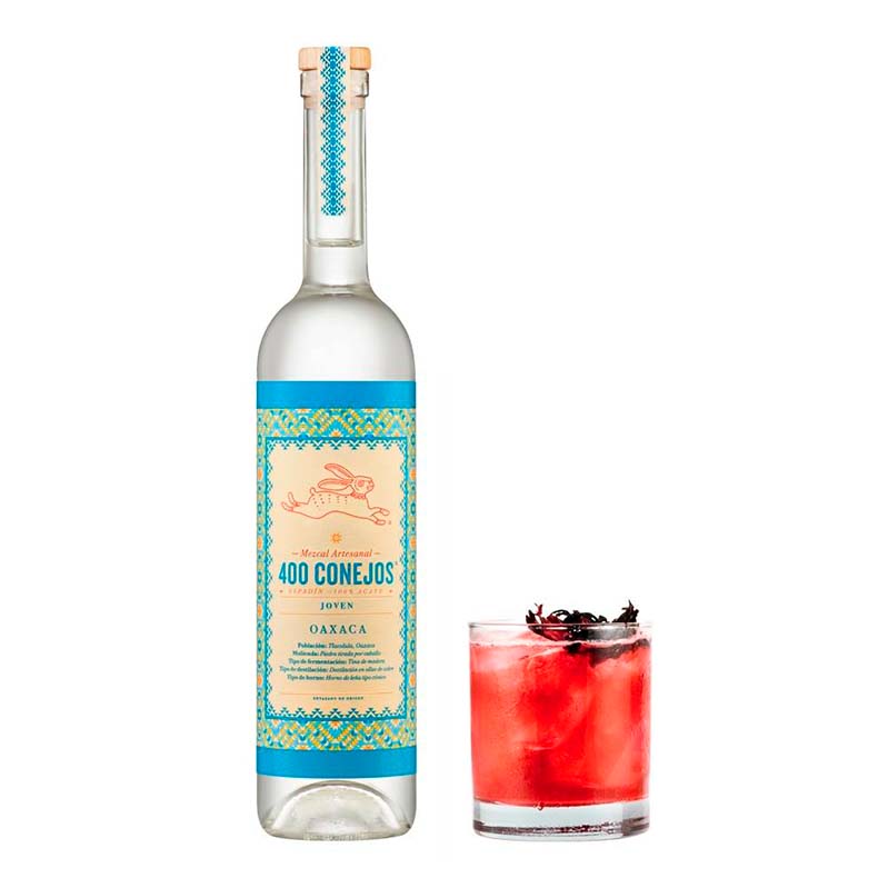 Mezcal 400 Conejos Espadin Jóven 750 ml