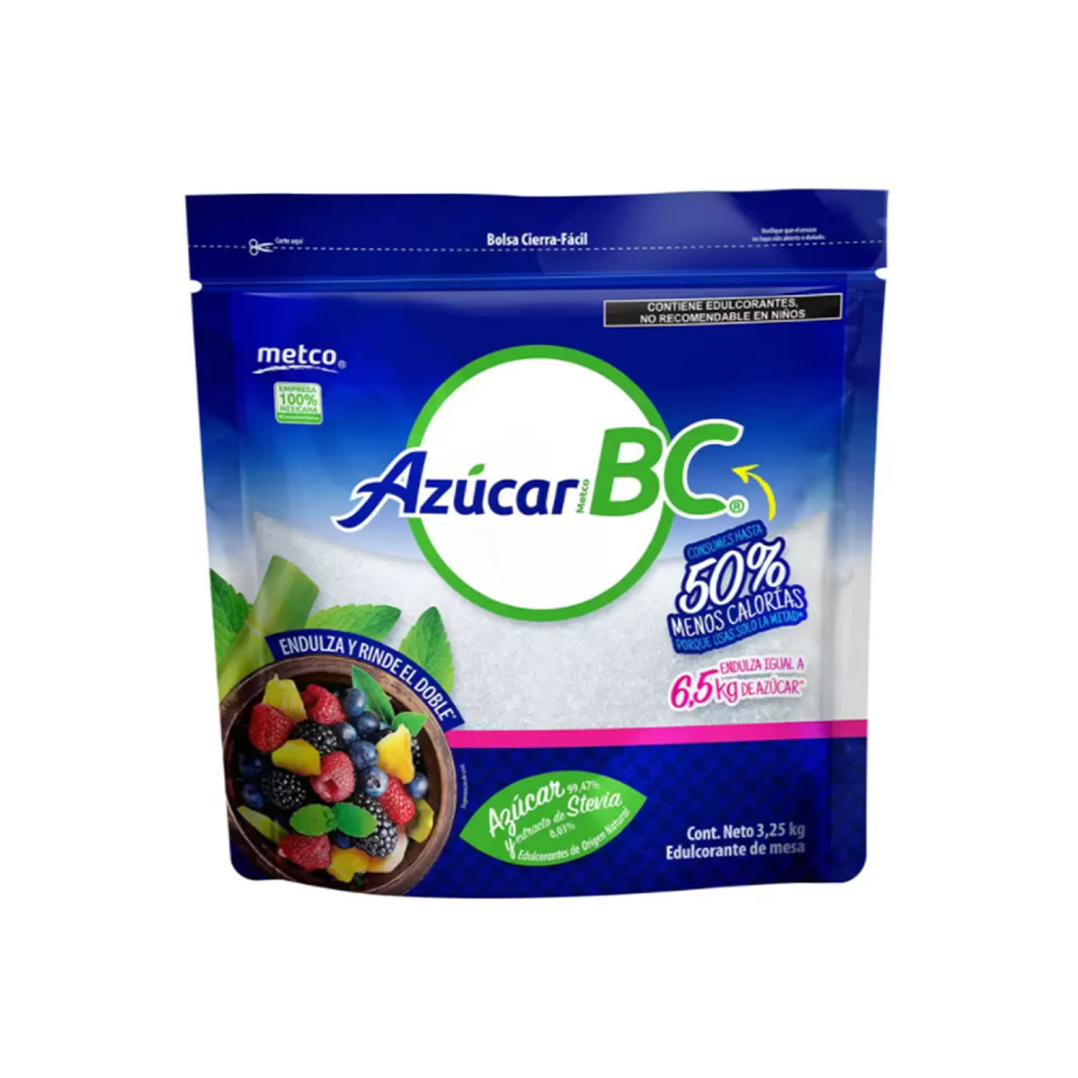 BC Azúcar 3.25 kg Metco