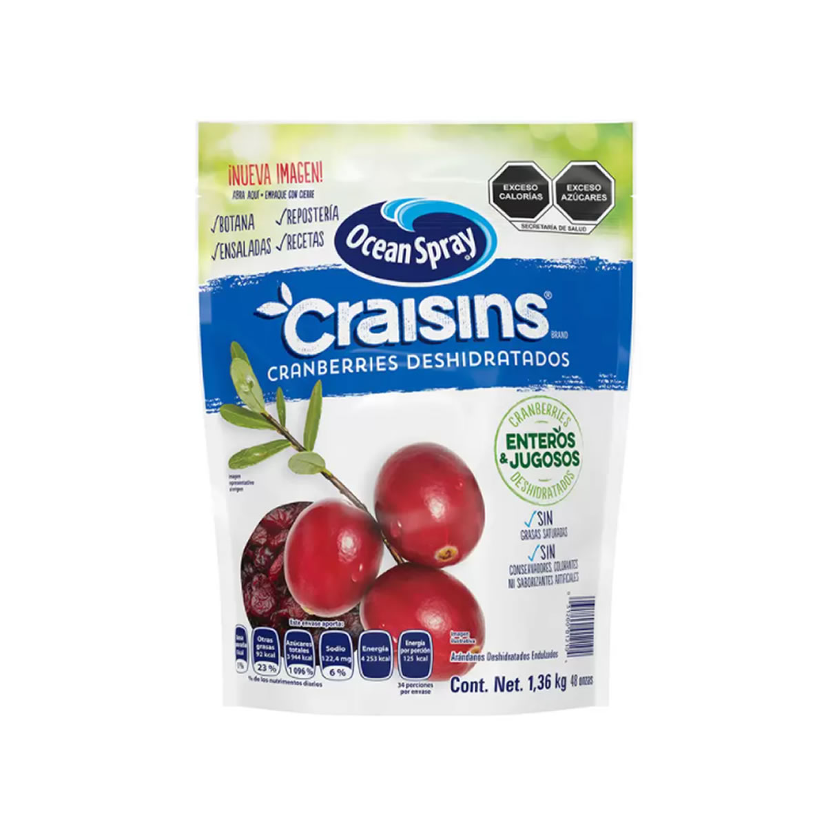 Ocean Spray Arándanos Deshidratados 1.36 kg