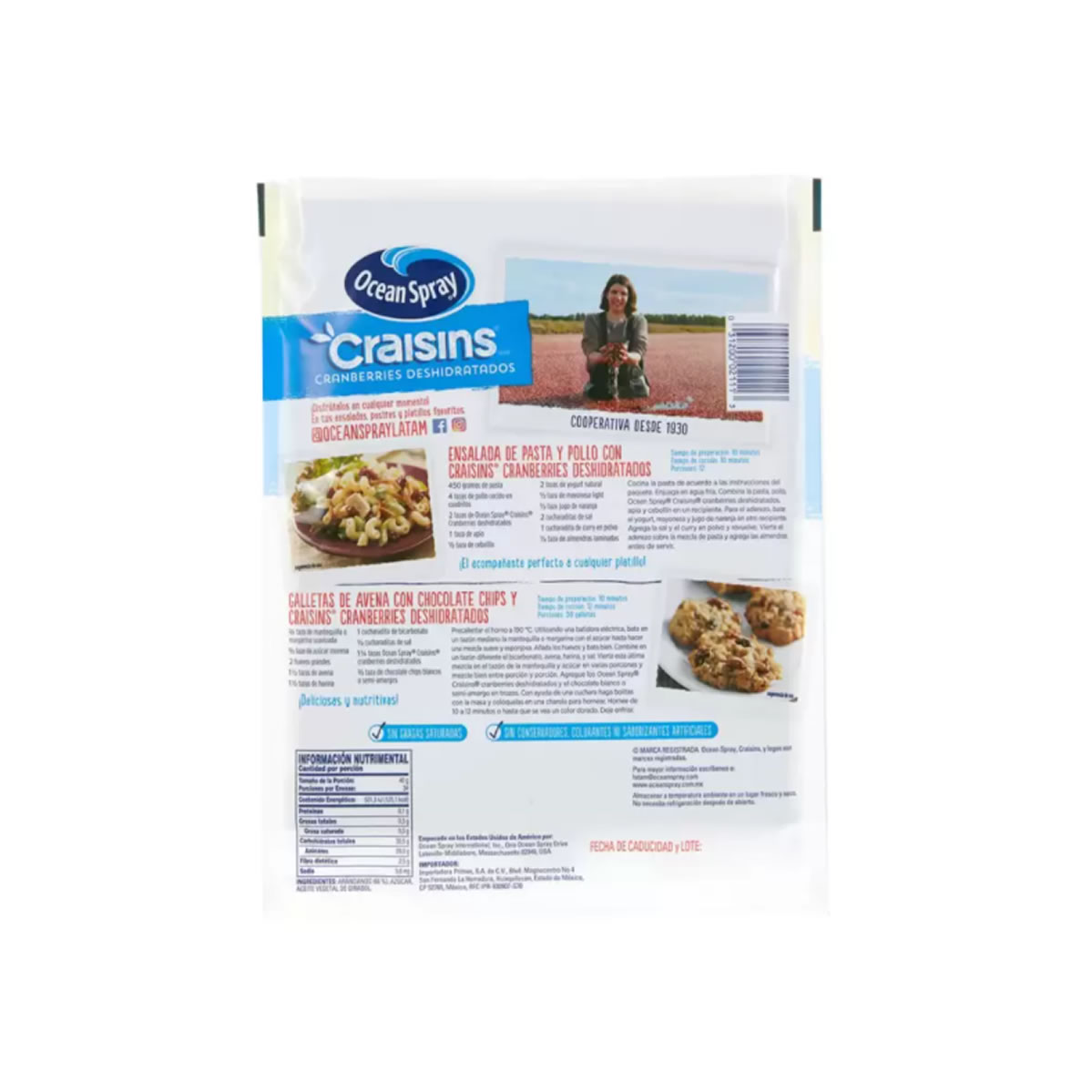 Ocean Spray Arándanos Deshidratados 1.36 kg