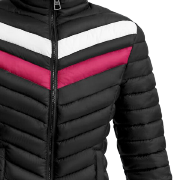 Chamarra para mujer, casual, marca Holly Land, azul, negra, verde o rosa, 997702-05