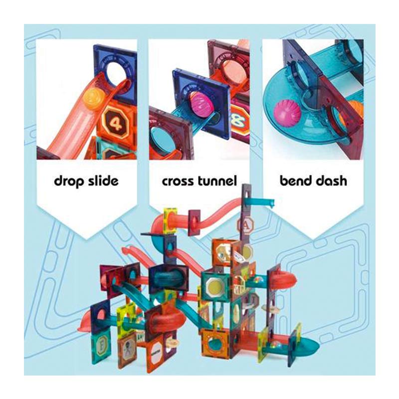 Juguete Didáctico, Set Interactivo De Piezas Magnéticas