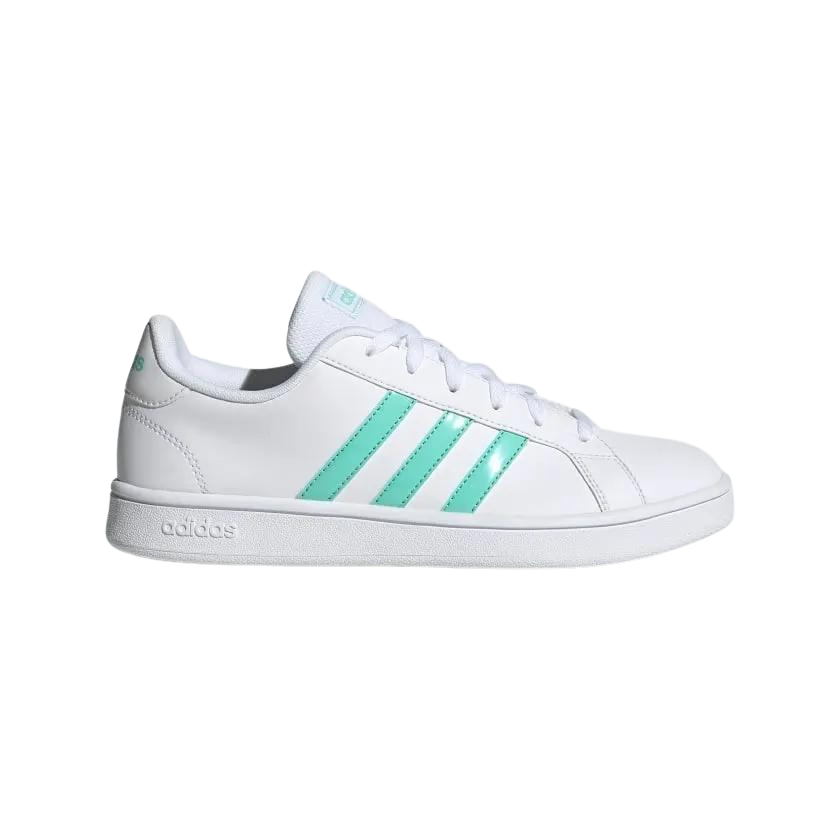 Tenis Adidas Grand Court Base Blanco Menta de Dama