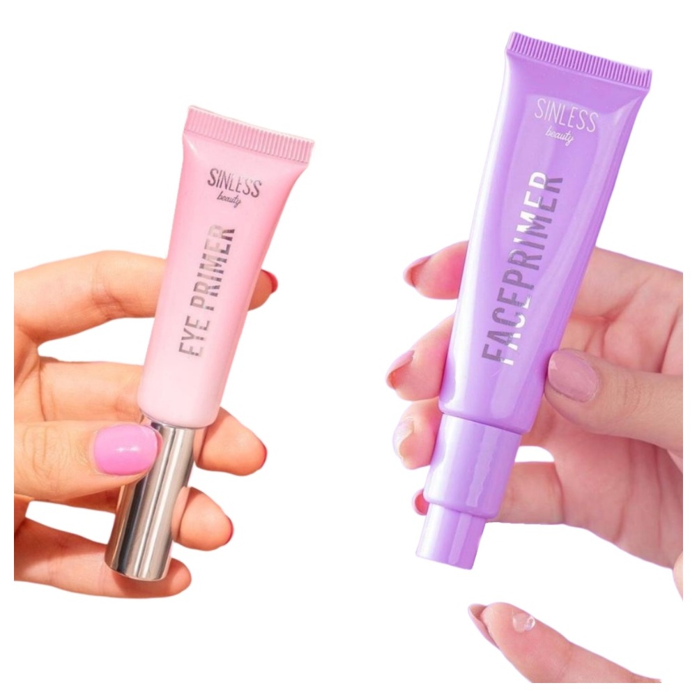KIT PRIMER SINLESS BEAUTY PARA ROSTRO Y OJOS