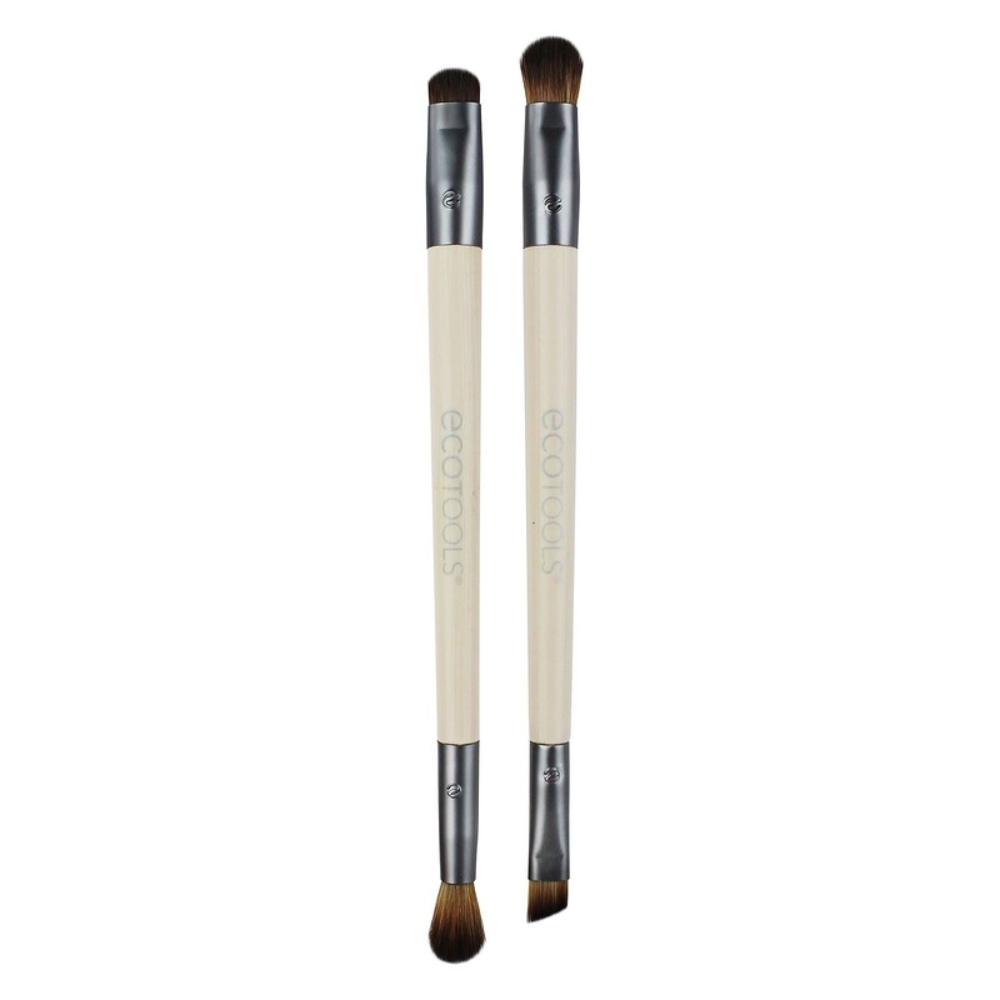 Set Brochas Ecotools para Sombras con doble punta 