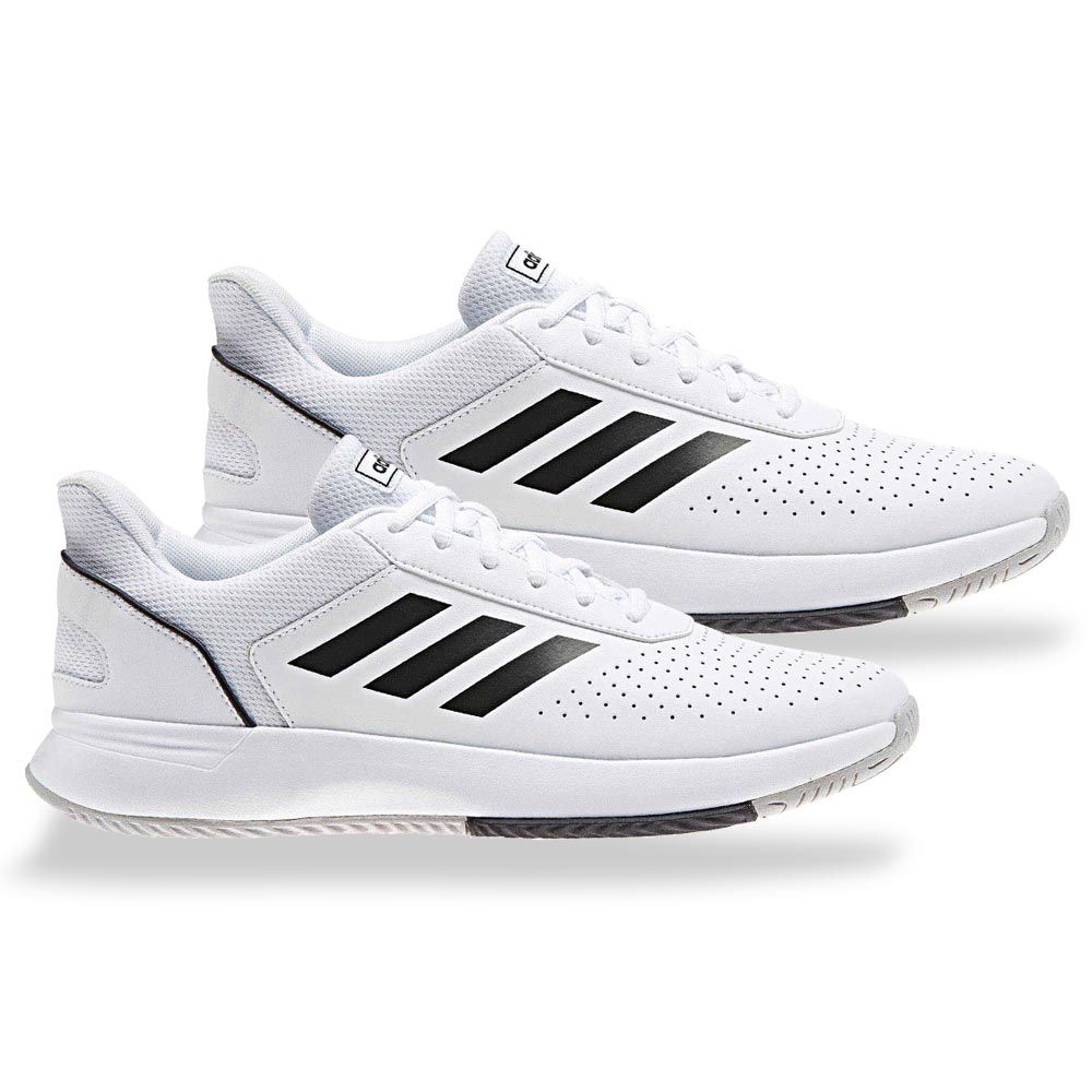 Tenis para caminar Adidas  6718 Blanco Original 