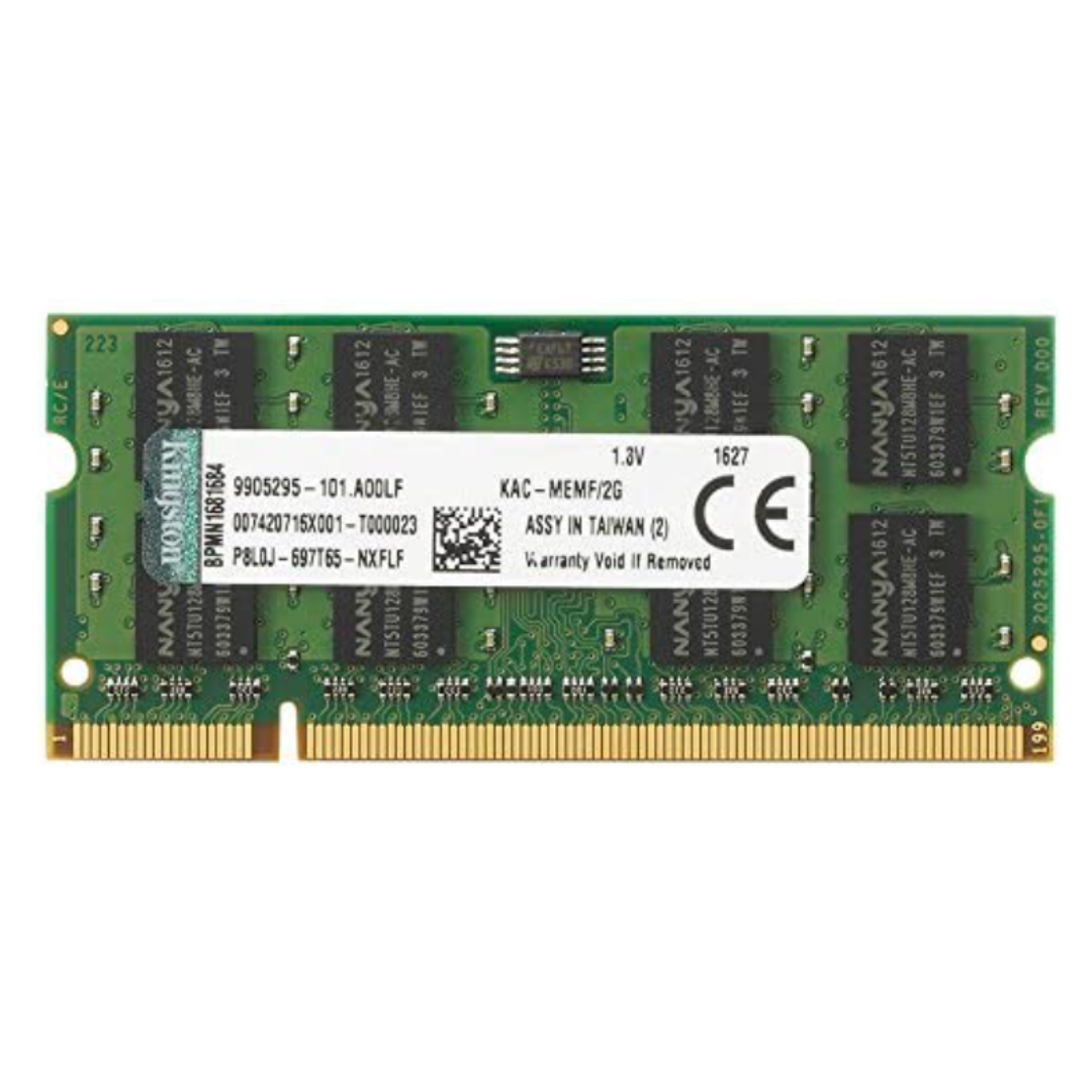 Kingston 2 GB DDR2 SDRAM Memory Module 2 GB (1 x 2 GB) 667MHz DDR2 SDRAM 200pin KAC-MEMF/2G