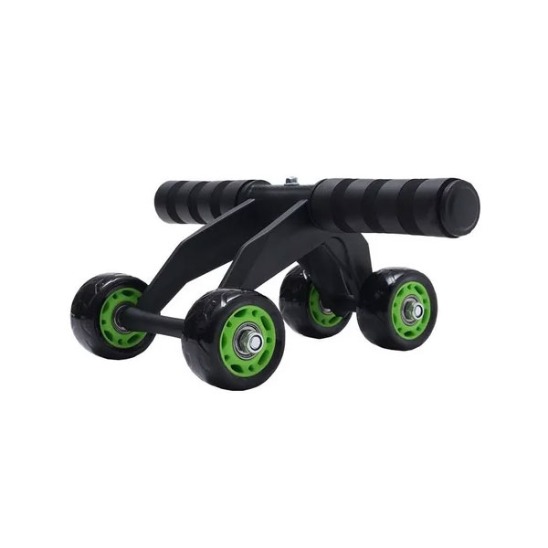 Ejercitador De Rodillo Para Abdominales 4 Llantas