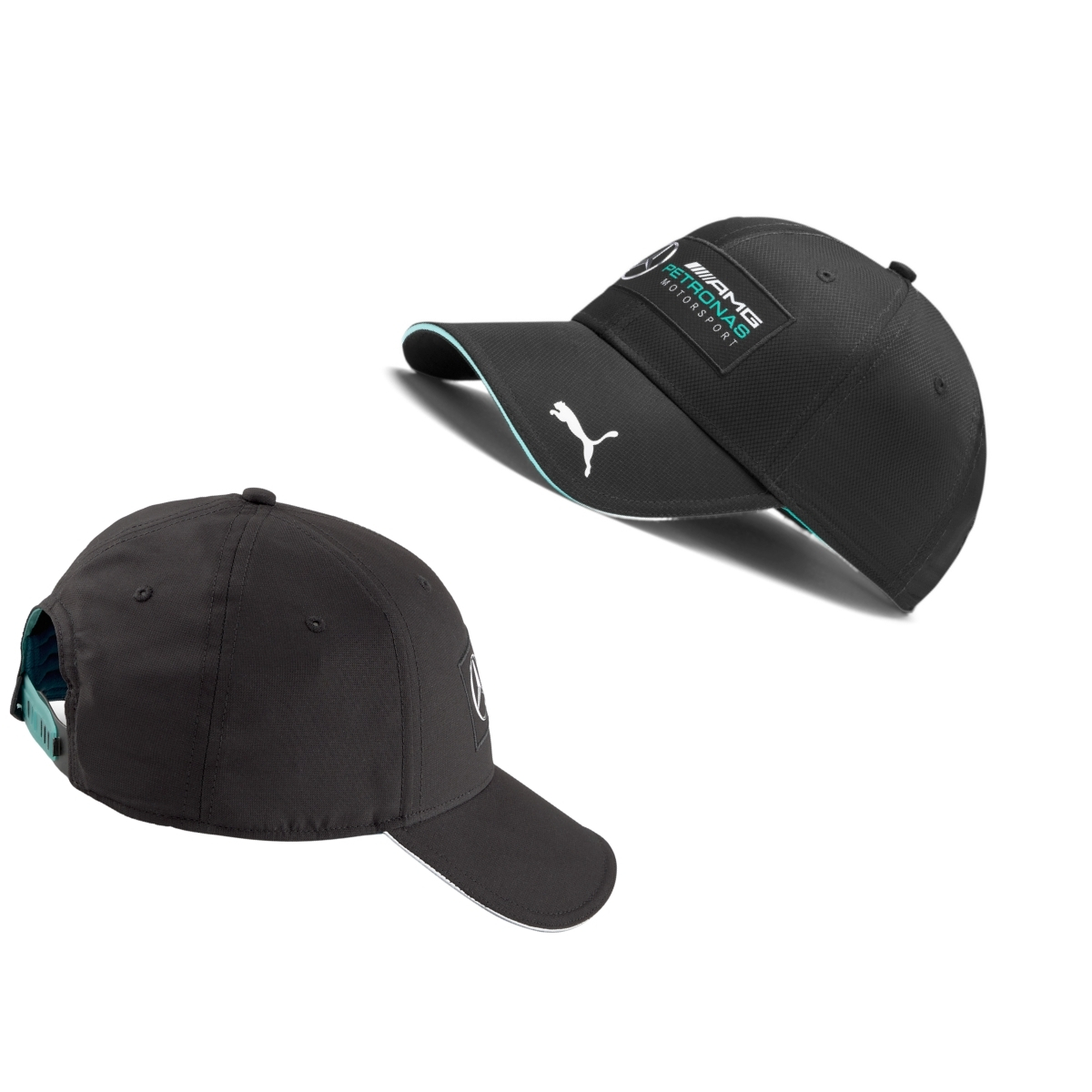 GORRA MERCEDES BENZ PETRONAS FORMULA UNO NEGRA UNISEX ORIGINAL