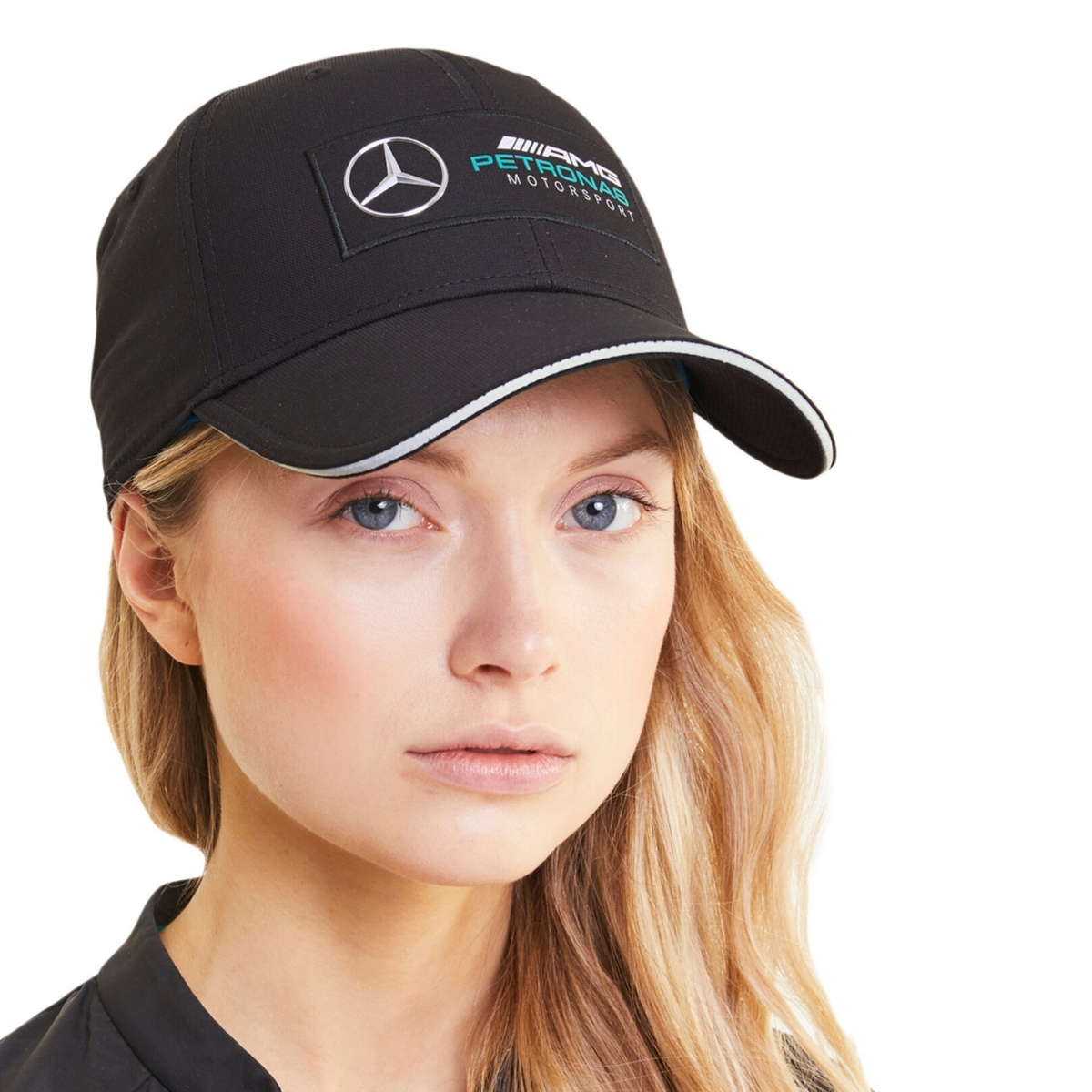 GORRA MERCEDES BENZ PETRONAS FORMULA UNO NEGRA UNISEX ORIGINAL