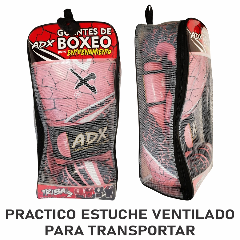 Guantes de Entrenamiento Femenil para Box Mod Tribal PU + Complementos