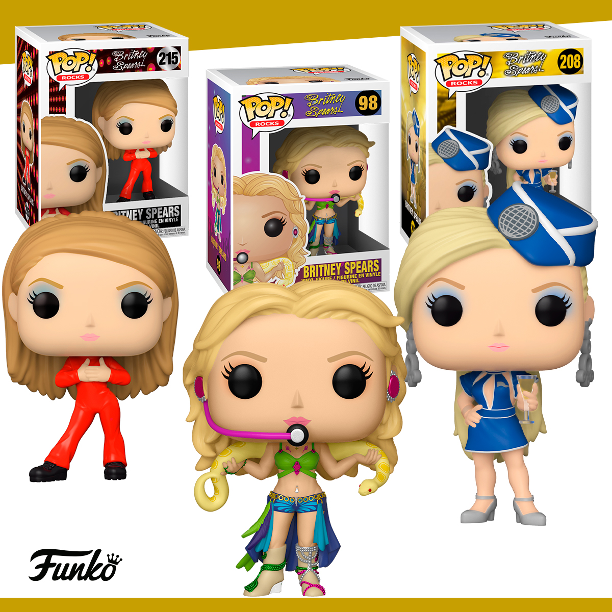 Funko Pop Rocks  Britney Spears Original