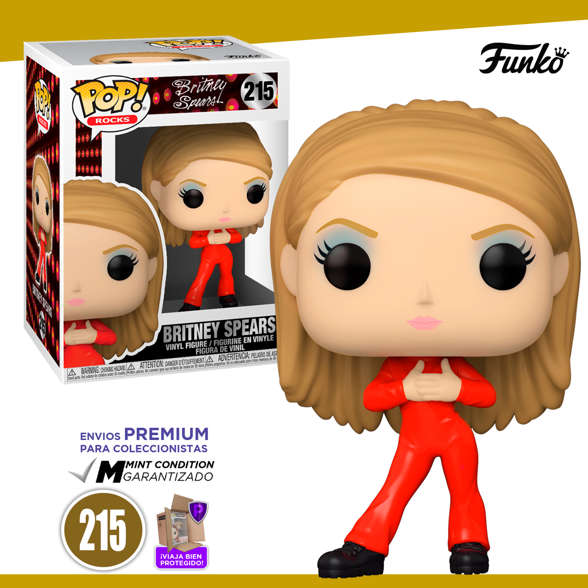 Funko Pop Rocks  Britney Spears Original