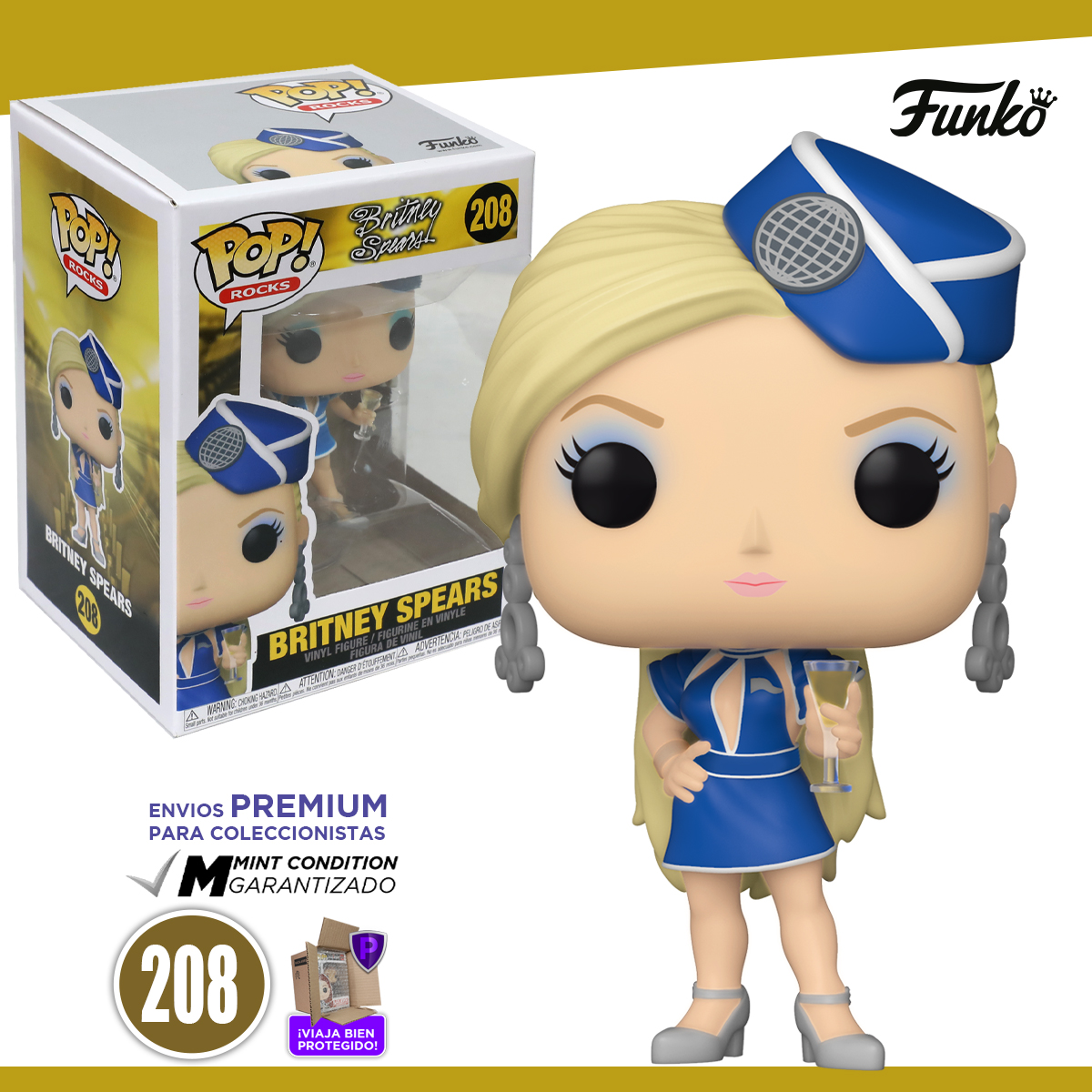 Funko Pop Rocks  Britney Spears Original