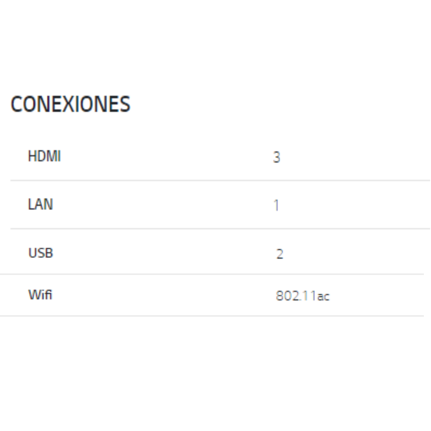Pantalla SmartTV 4K de 55P LG 55UJ6350