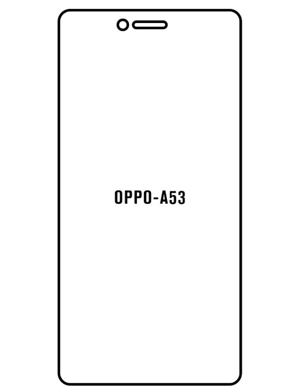 Jeco 99F Kit de Mica Hidrogel AZUL Frontal+Trasera Oppo A53