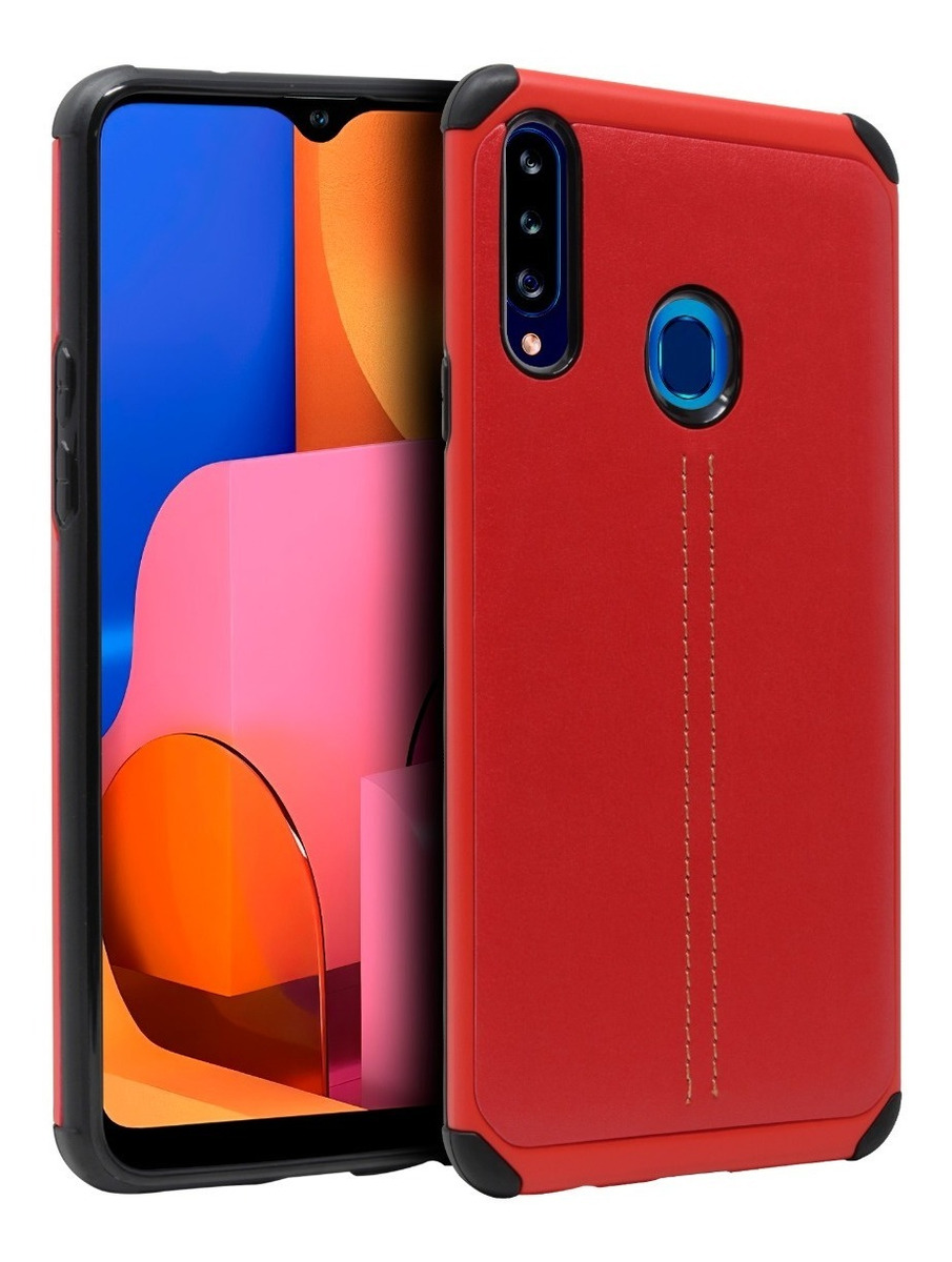 Funda TPU Tipo Piel Para Samsung Galaxy A20s Sm-a207 State22