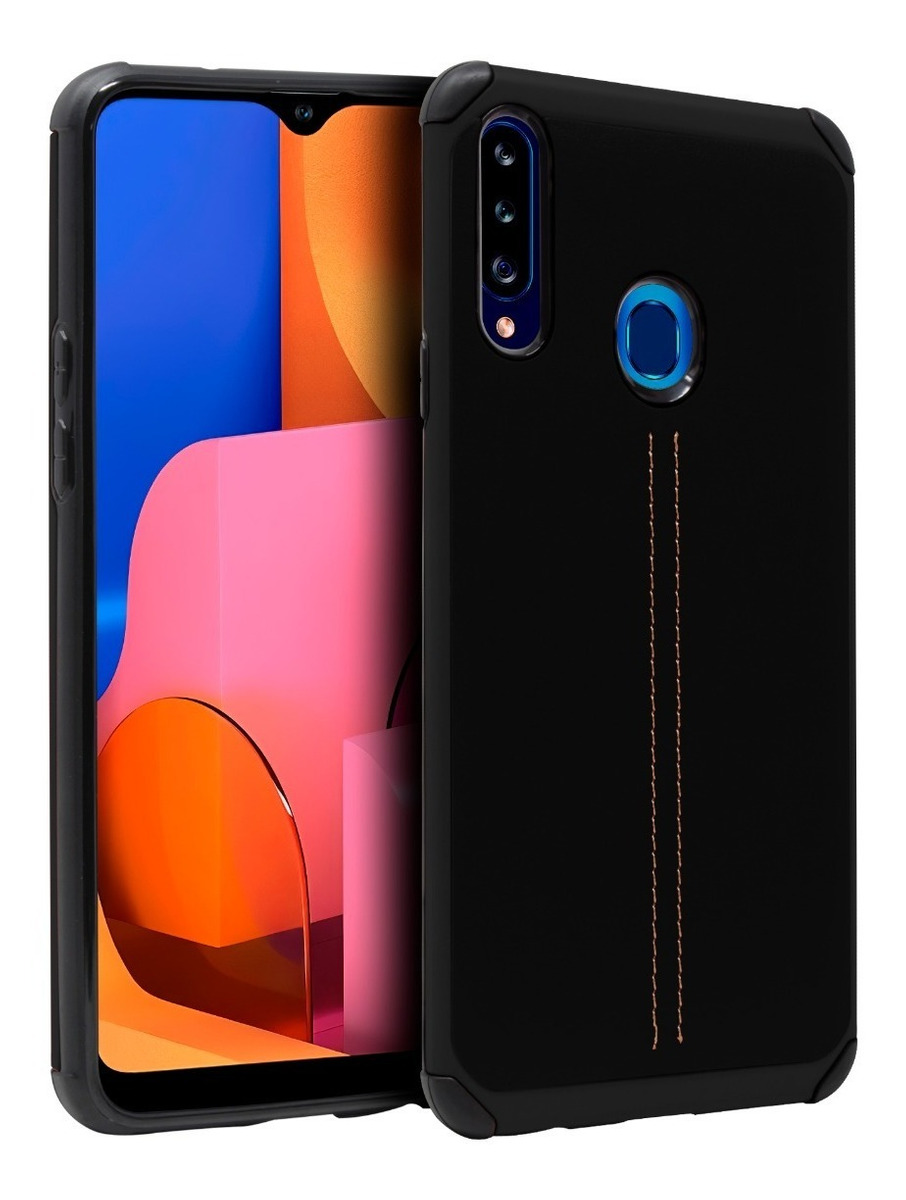 Funda TPU Tipo Piel Para Samsung Galaxy A20s Sm-a207 State22