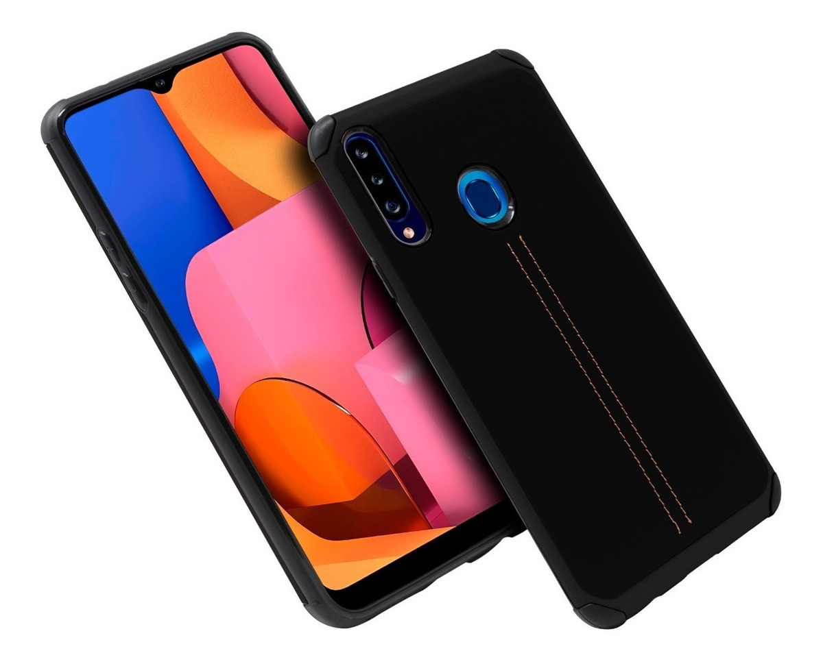Funda TPU Tipo Piel Para Samsung Galaxy A20s Sm-a207 State22