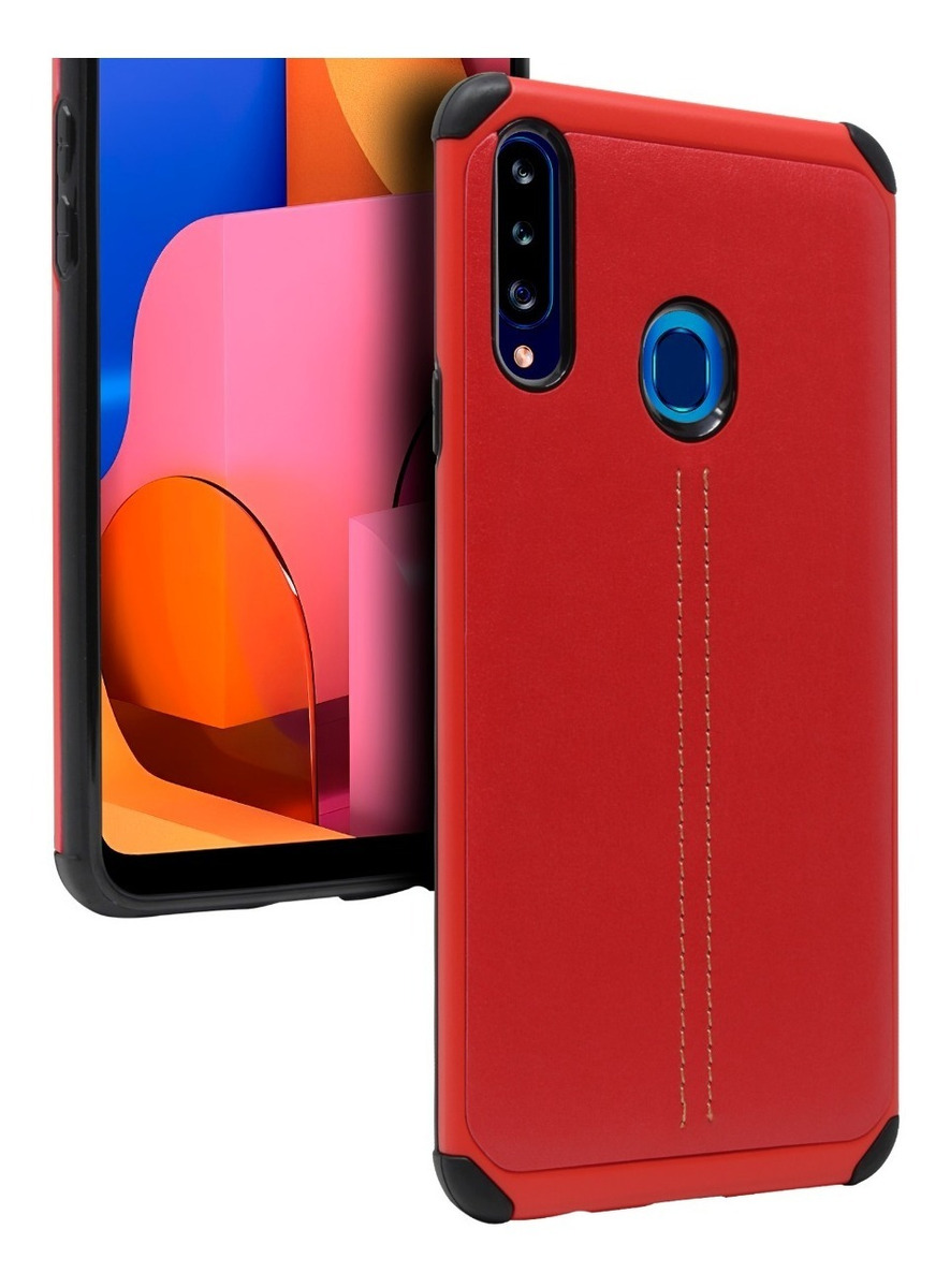 Funda TPU Tipo Piel Para Samsung Galaxy A20s Sm-a207 State22