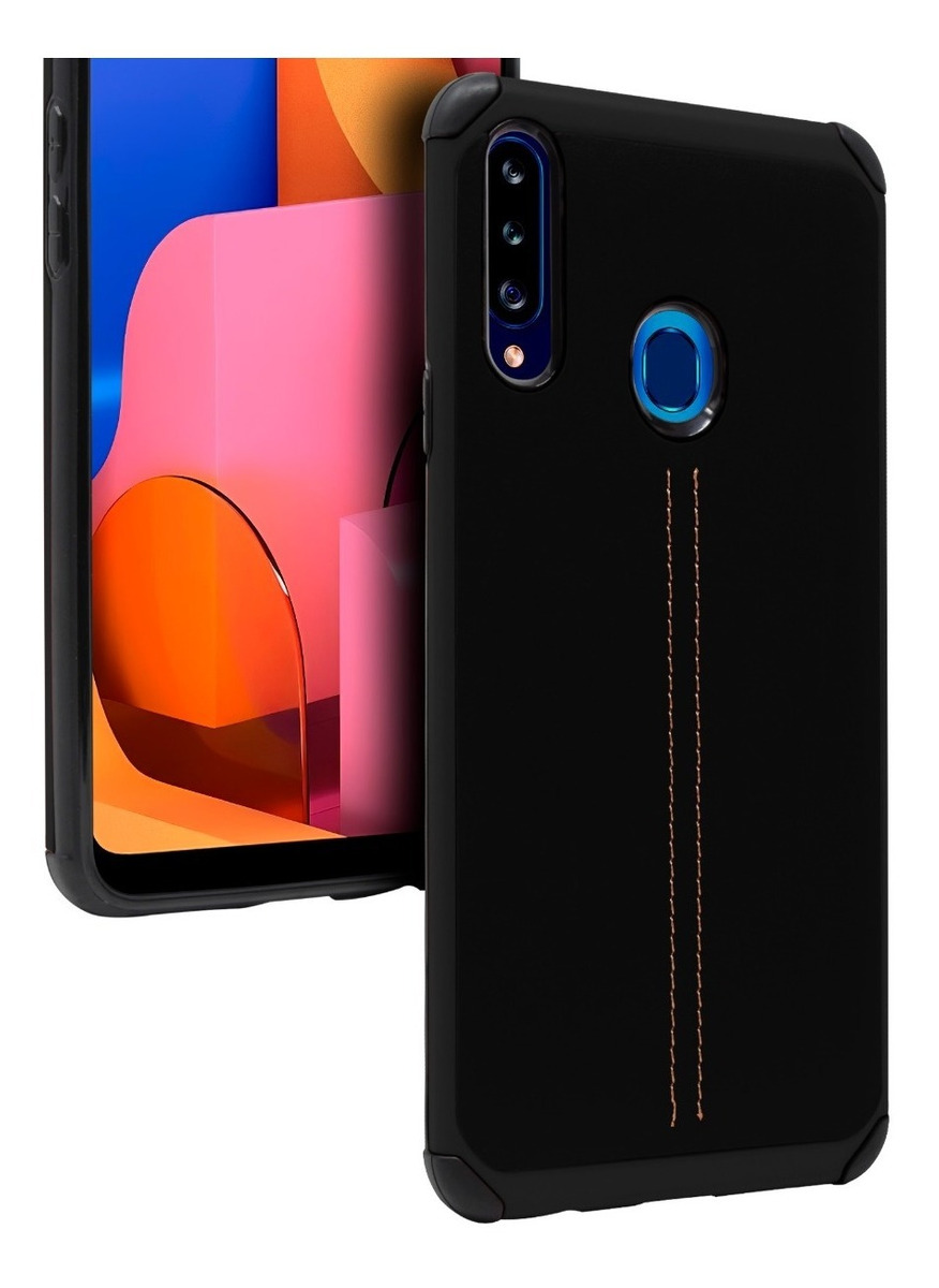 Funda TPU Tipo Piel Para Samsung Galaxy A20s Sm-a207 State22