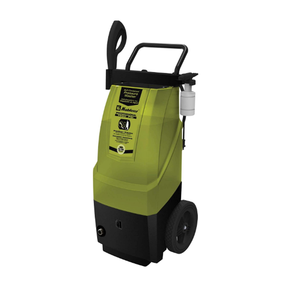 Hidrolavadora con Depósito de Agua Koblenz HLT-370 1900 PSI - Verde