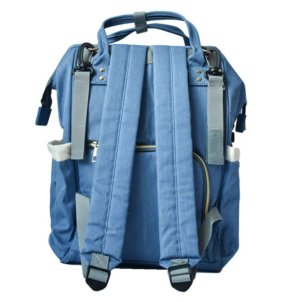 Pañalera LeQueen, Impermeable, Moderna, Gran Capacidad, 12 Compartimientos 