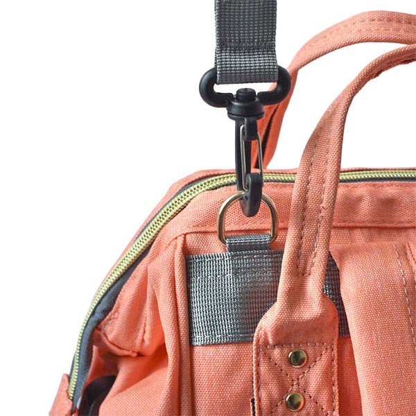 Pañalera LeQueen, Impermeable, Moderna, Gran Capacidad, 12 Compartimientos 