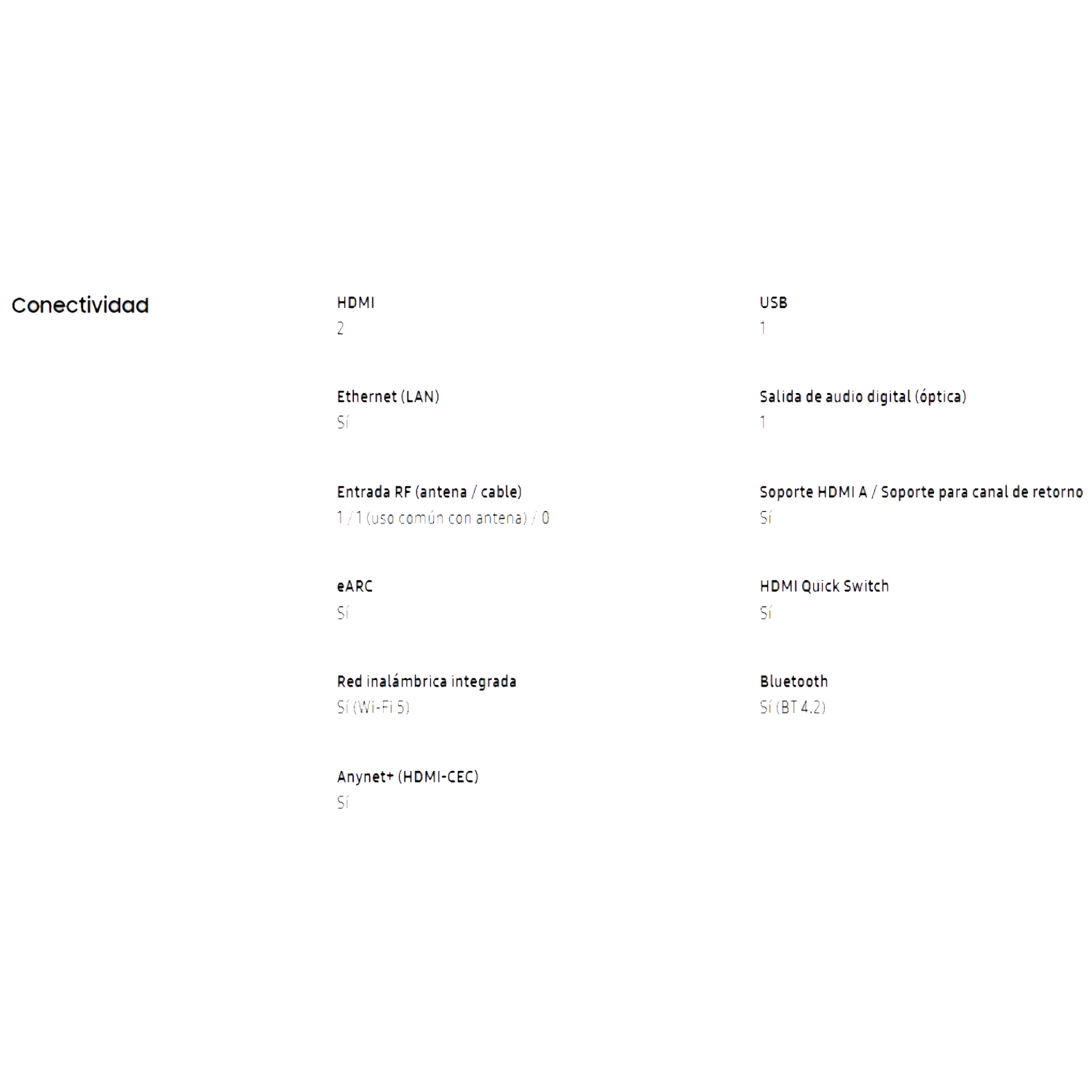 Pantalla SmartTV 4K de 43P SAMSUNG UN43TU7000FXZX