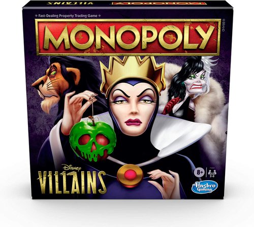 Monopoly Juego de Mesa Disney Villains