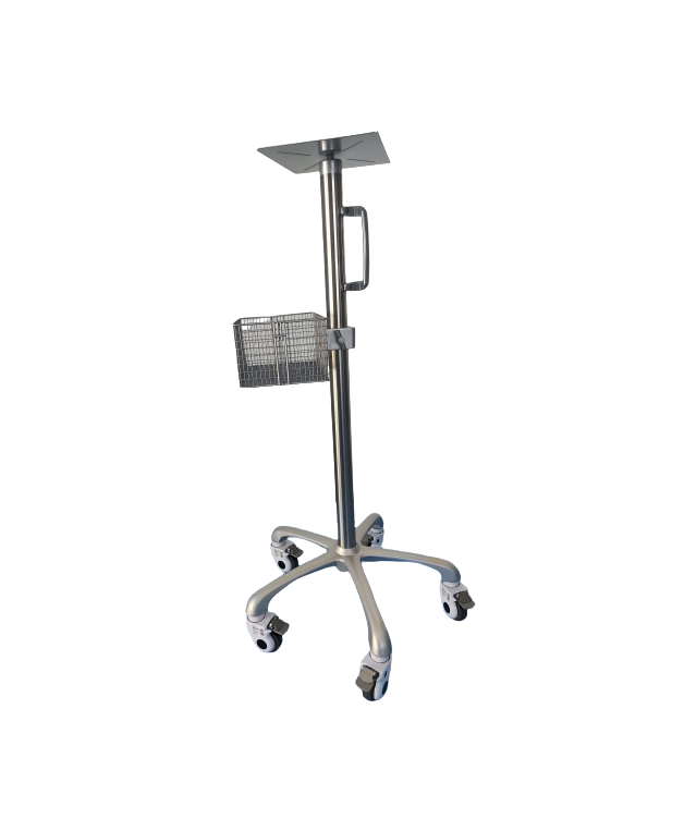 Base Rodable Para Monitor De Signos Vitales