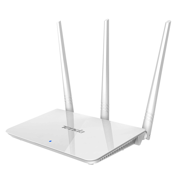 Router / Fast Ethernet / Tenda / F3 / Inalámbrico / 300 Mbit/s / 2.4GHz / 3 Antenas de 5dBi