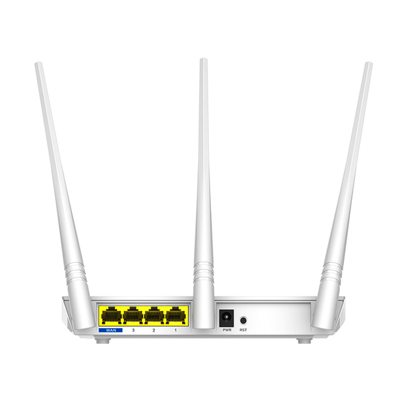 Router / Fast Ethernet / Tenda / F3 / Inalámbrico / 300 Mbit/s / 2.4GHz / 3 Antenas de 5dBi