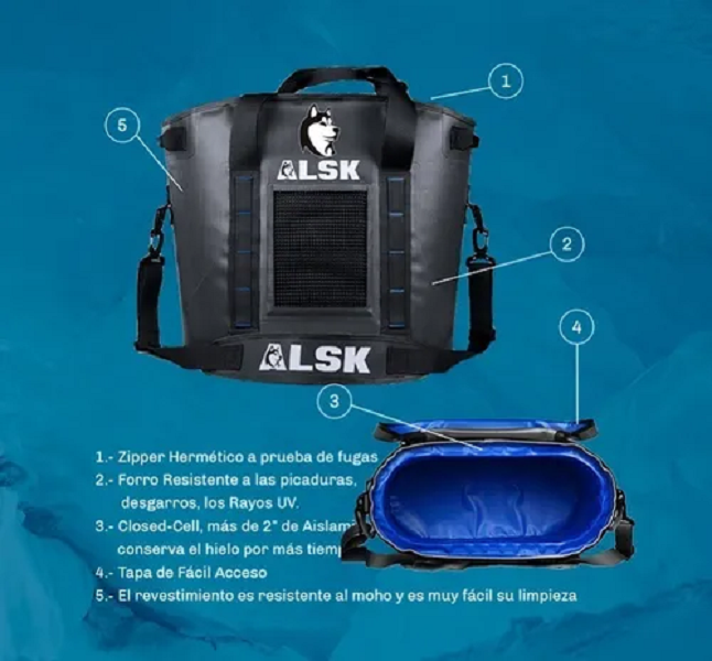 Hielera Alsk Blackburn 30xl +7 Dias De Hielo - No Yeti-rtic
