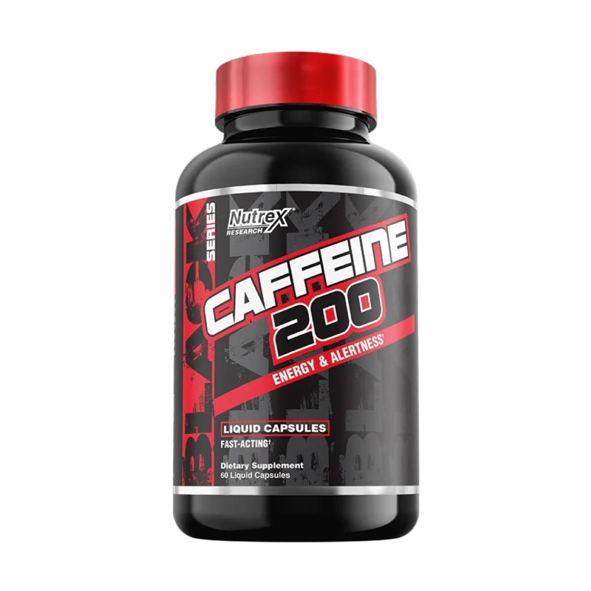 Cafeina Nutrex Caffeine 200 Black Series 60 Caps.