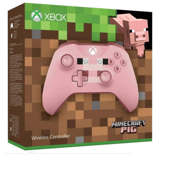 Controller Wireless Minecraft Pig Pink Special Limited - ulident