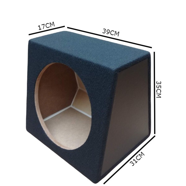 Cajon Para Un Woofer De 12 Ventilado Tipo Piramide