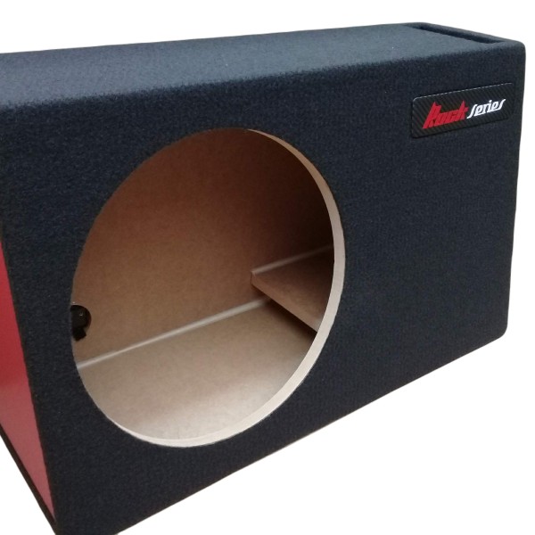 cajon para un woofer de 12" porteado  para pickup  con logo