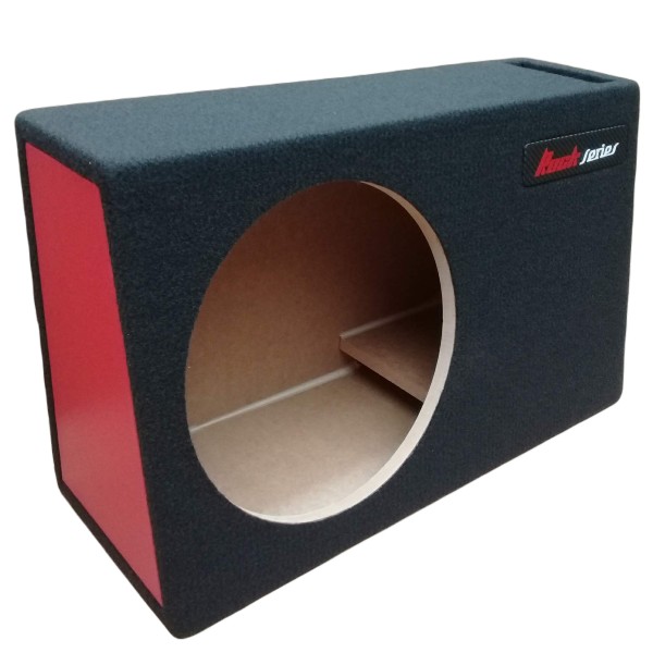 cajon para un woofer de 12" porteado  para pickup  con logo