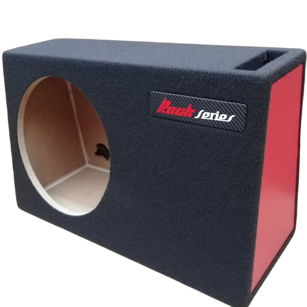 cajon para un woofer de 12" porteado  para pickup  con logo