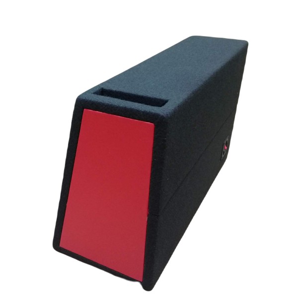 cajon para un woofer de 12" porteado  para pickup  con logo