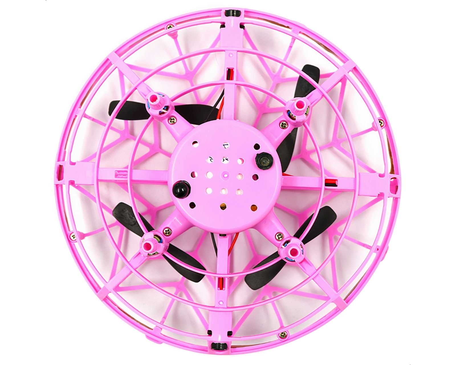 Mini Drone de Juguete BINDEN UFO Detección de Palma y LED Rosa