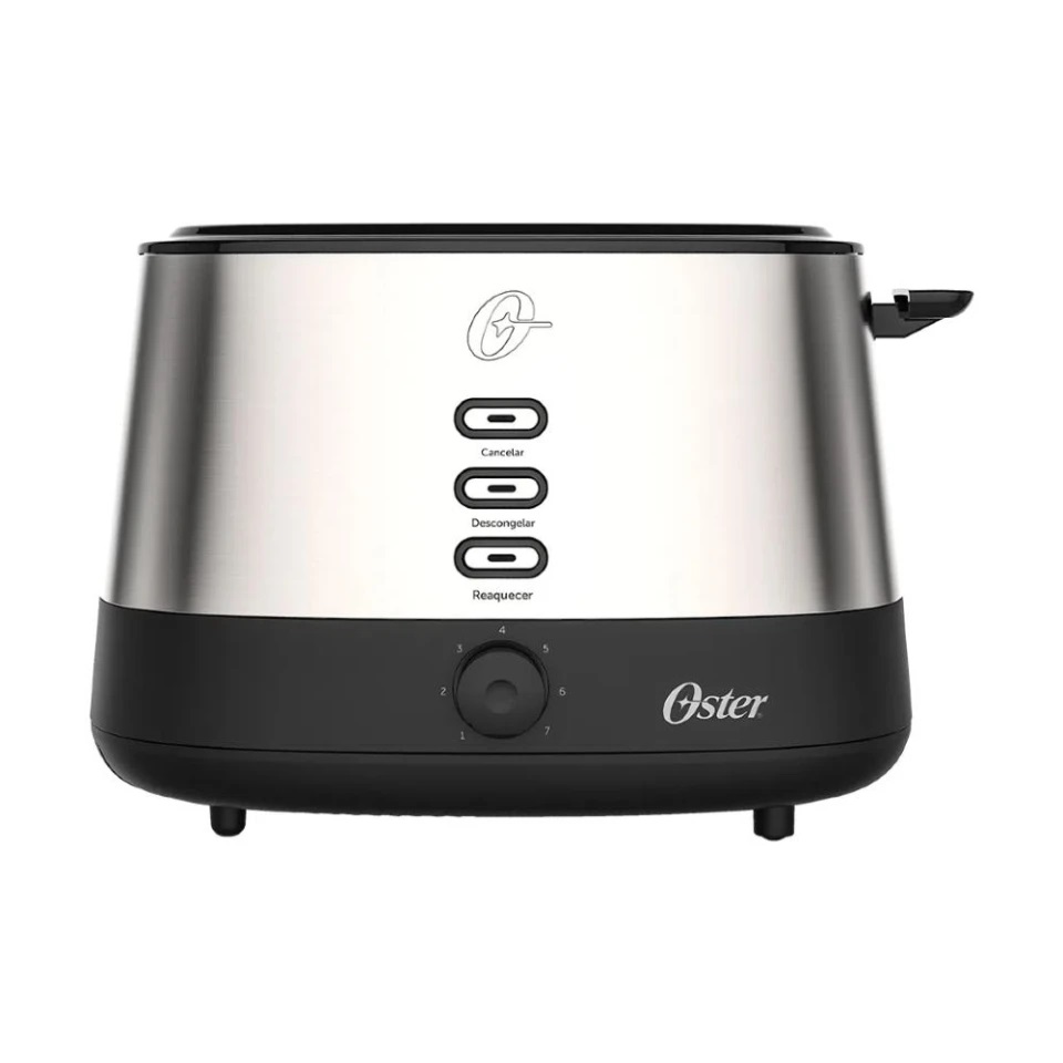 Tostador de Pan Oster 2 Rebanadas Acero Inoxidable