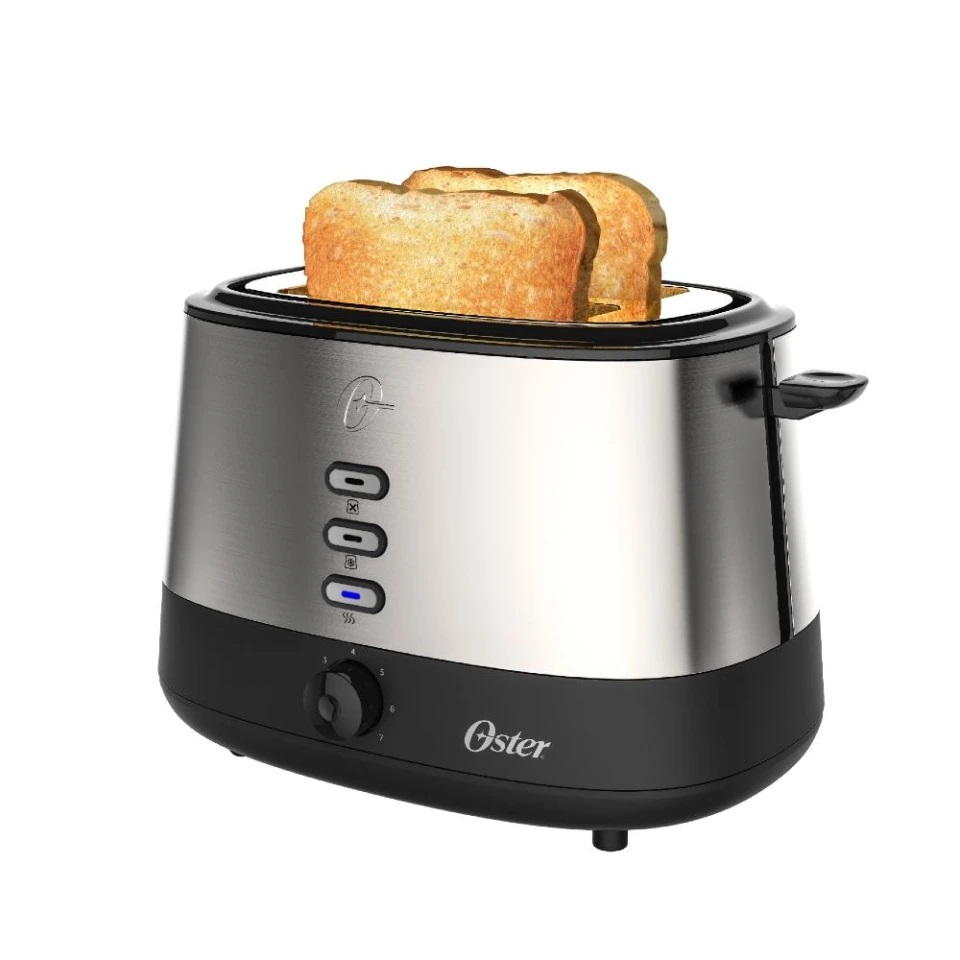 Tostador de Pan Oster 2 Rebanadas Acero Inoxidable