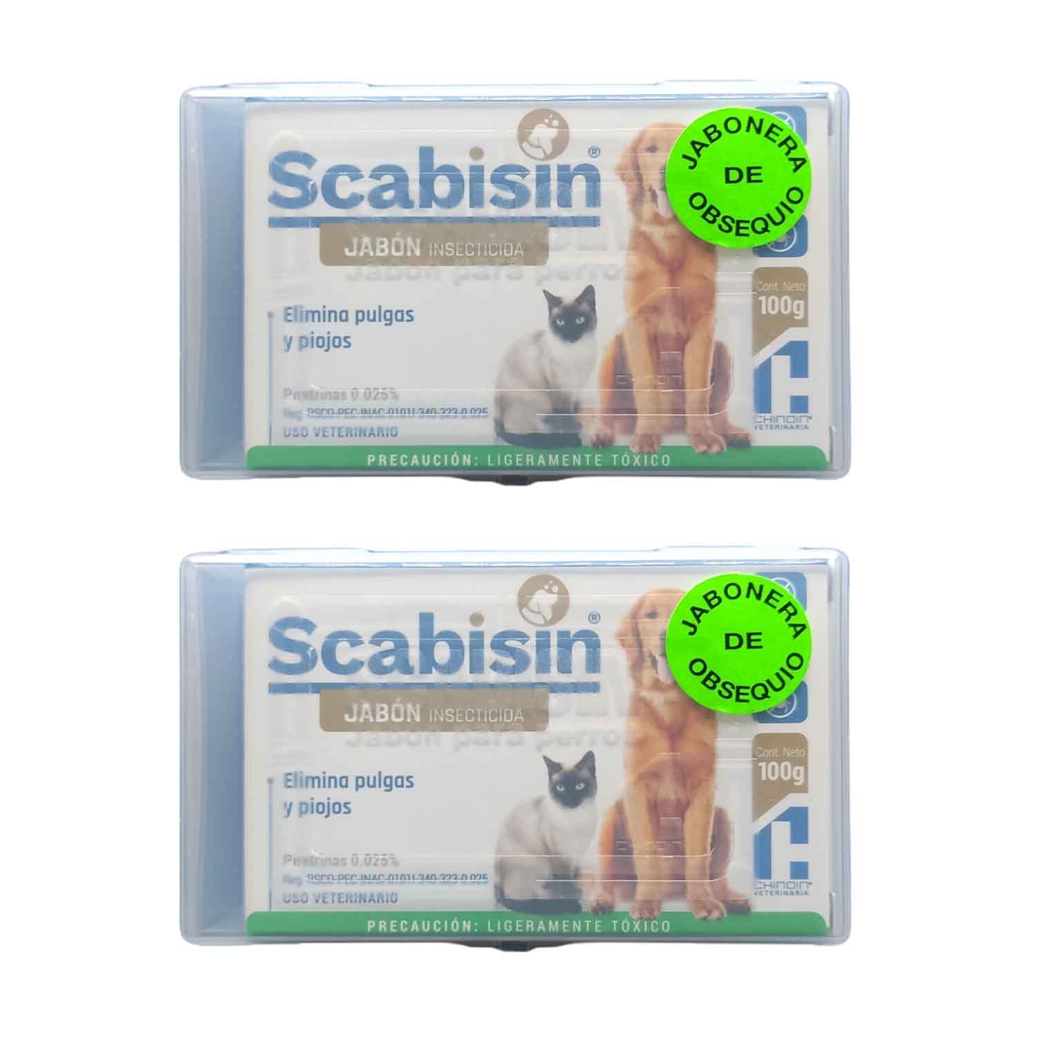 Pack 2 Scabisin Jabon 100g
