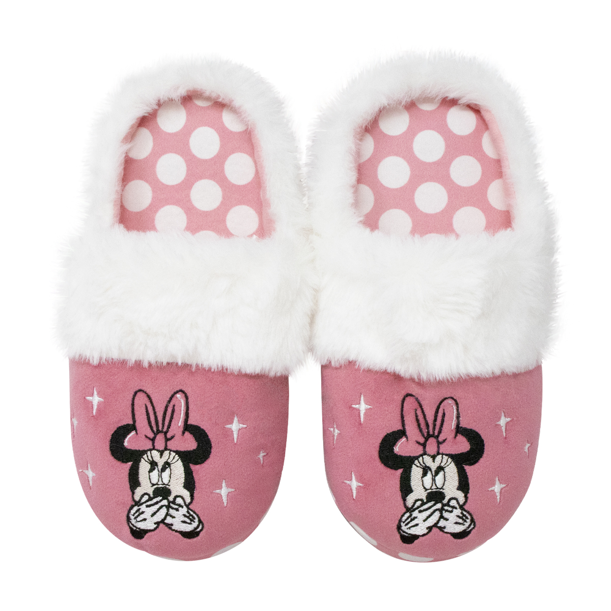 Pantufla Infantil Disney Minnie Mouse Color Rosa