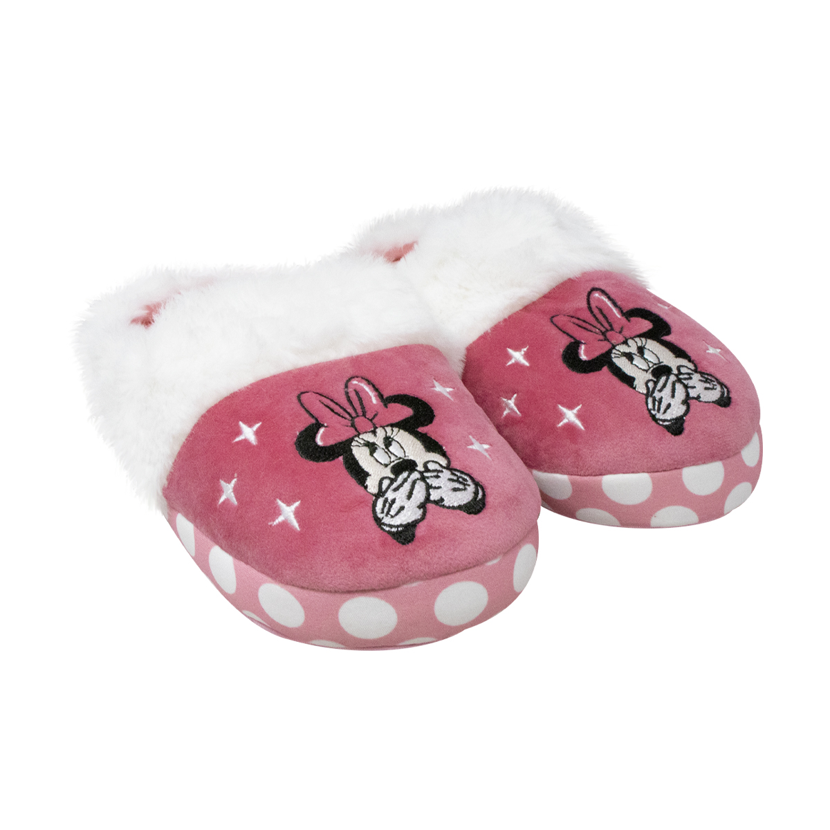 Pantufla Infantil Disney Minnie Mouse Color Rosa