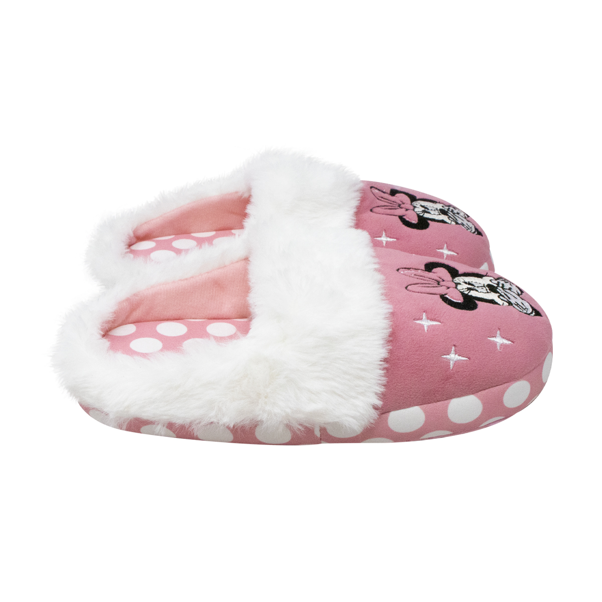 Pantufla Infantil Disney Minnie Mouse Color Rosa