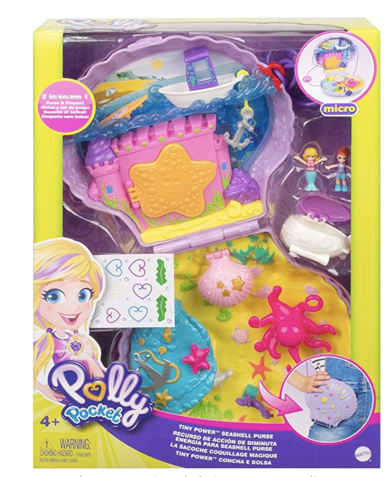 Polly Pocket Bolsa De Concha Tiny Power